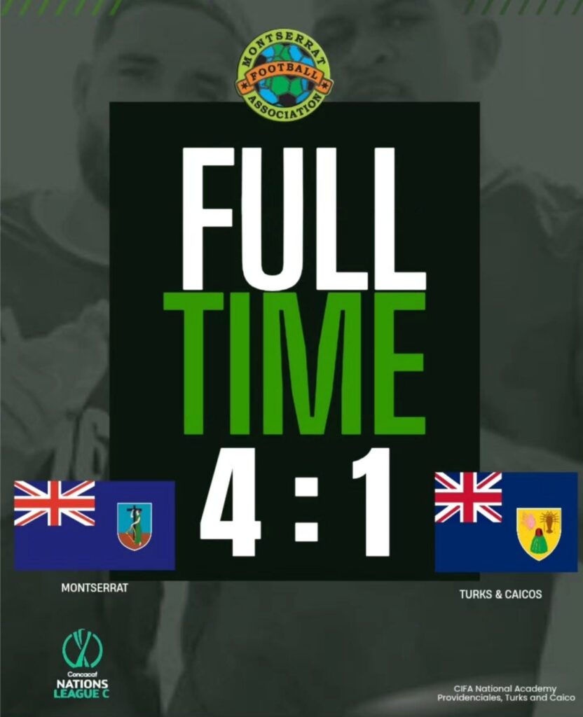 Montserrat Close Out Nations League Group Stage With Emphatic 4-1 Win in Providenciales